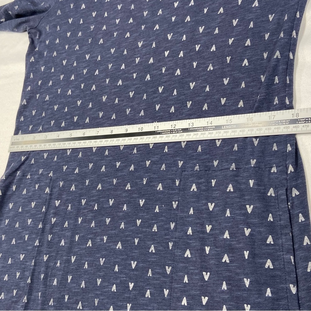 Toad & Co Windermere Long Sleeve Dress Geometric Tencel Cotton Blend Small - Picture 7 of 15
